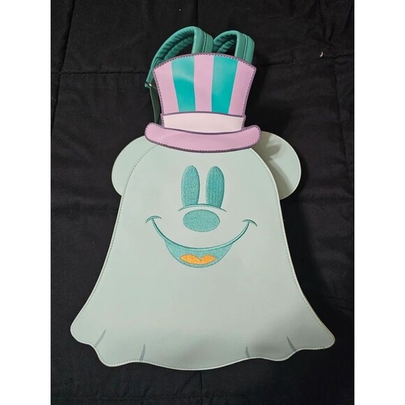 Loungefly Handbags - Loungefly Disney Pastel Ghost Mickey Glow Mini Backpack